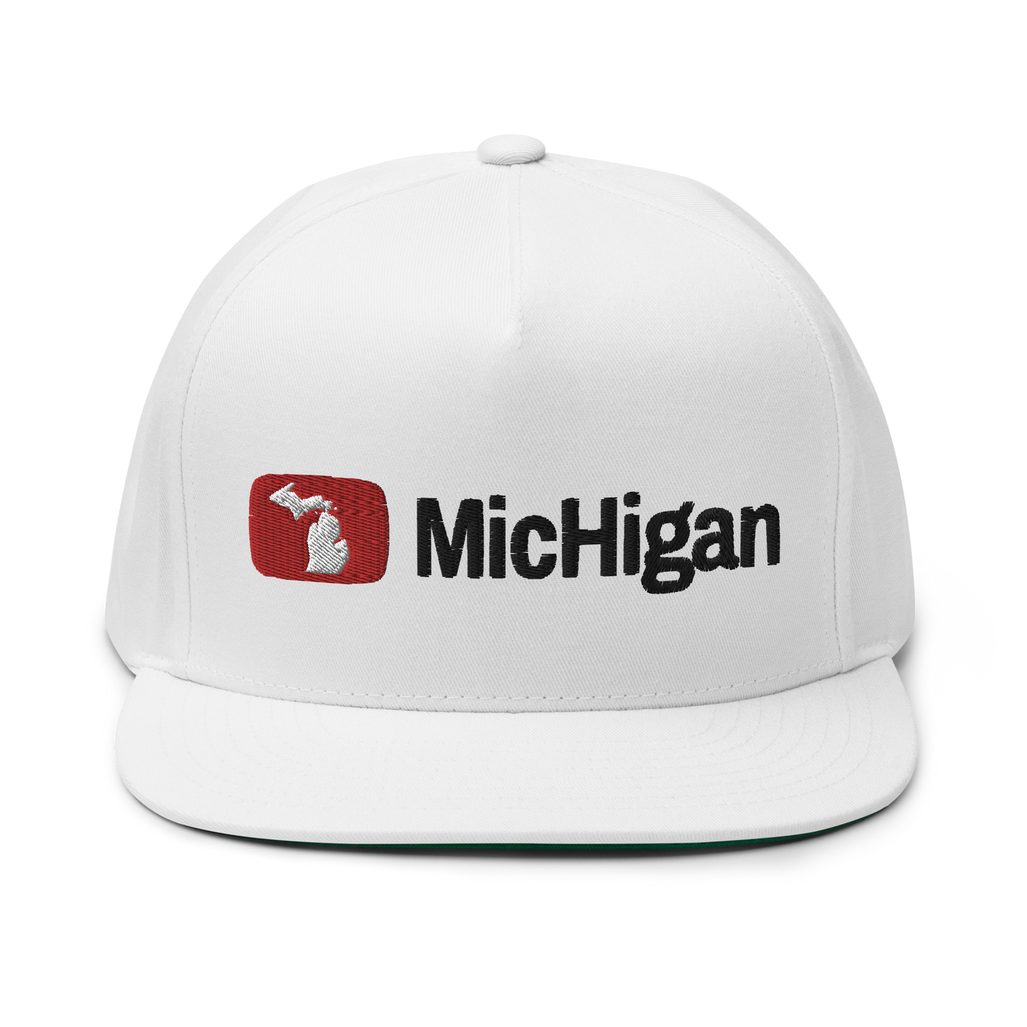 'Michigan' Flat Bill Snapback (Video Sharing Parody)