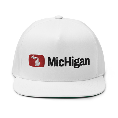 'Michigan' Flat Bill Snapback (Video Sharing Parody)