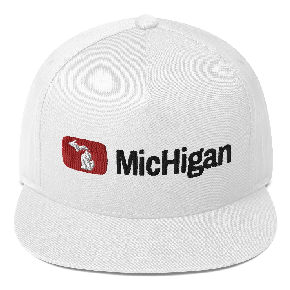 'Michigan' Flat Bill Snapback (Video Sharing Parody)