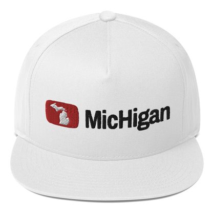 'Michigan' Flat Bill Snapback (Video Sharing Parody)