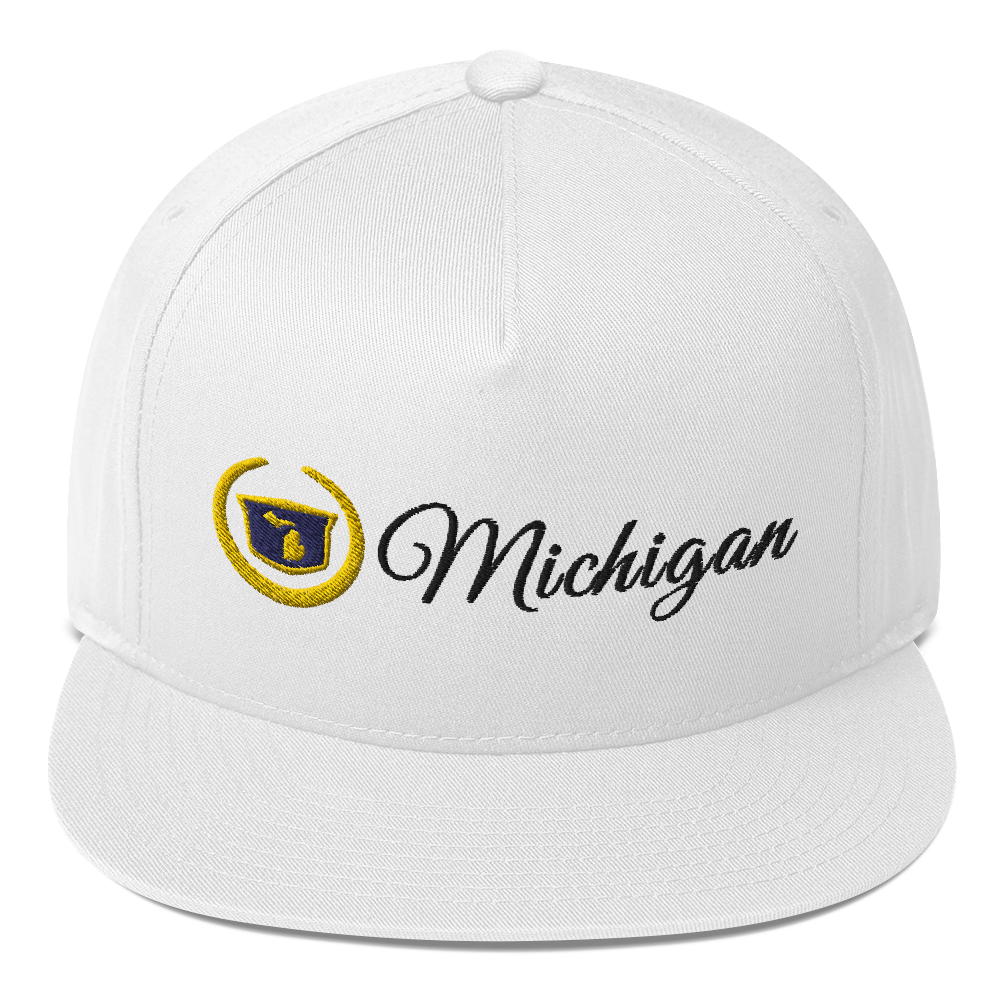 'Michigan' Flat Bill Snapback (Luxury Vehicle Parody)