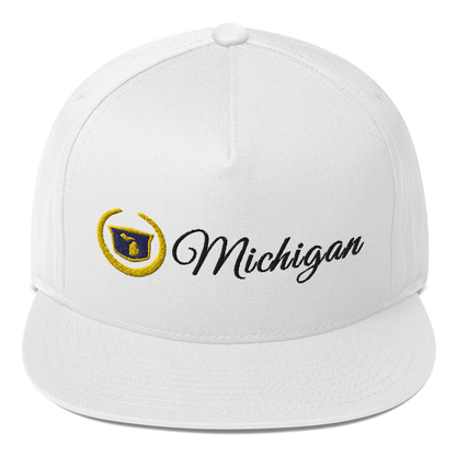 'Michigan' Flat Bill Snapback (Luxury Vehicle Parody)