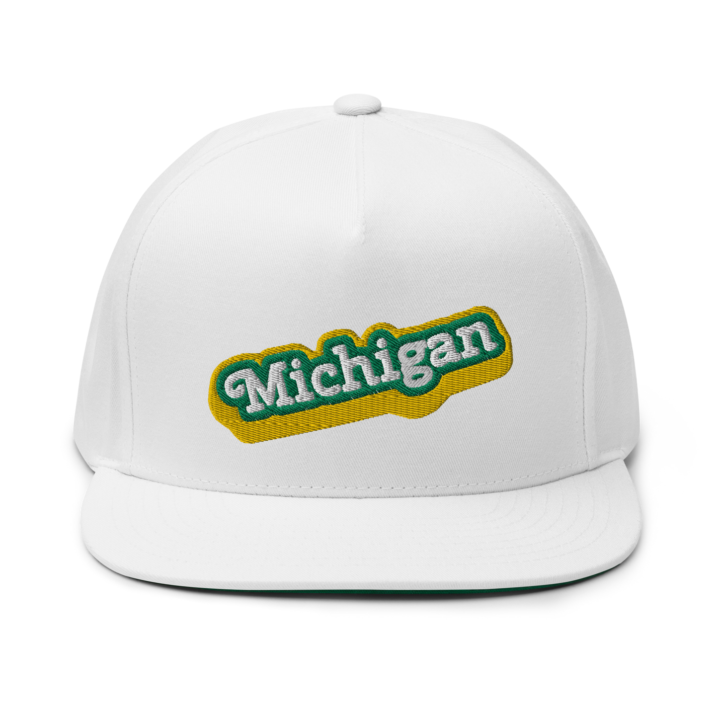 'Michigan' Flat Bill Snapback (Ginger Sodapop Parody)