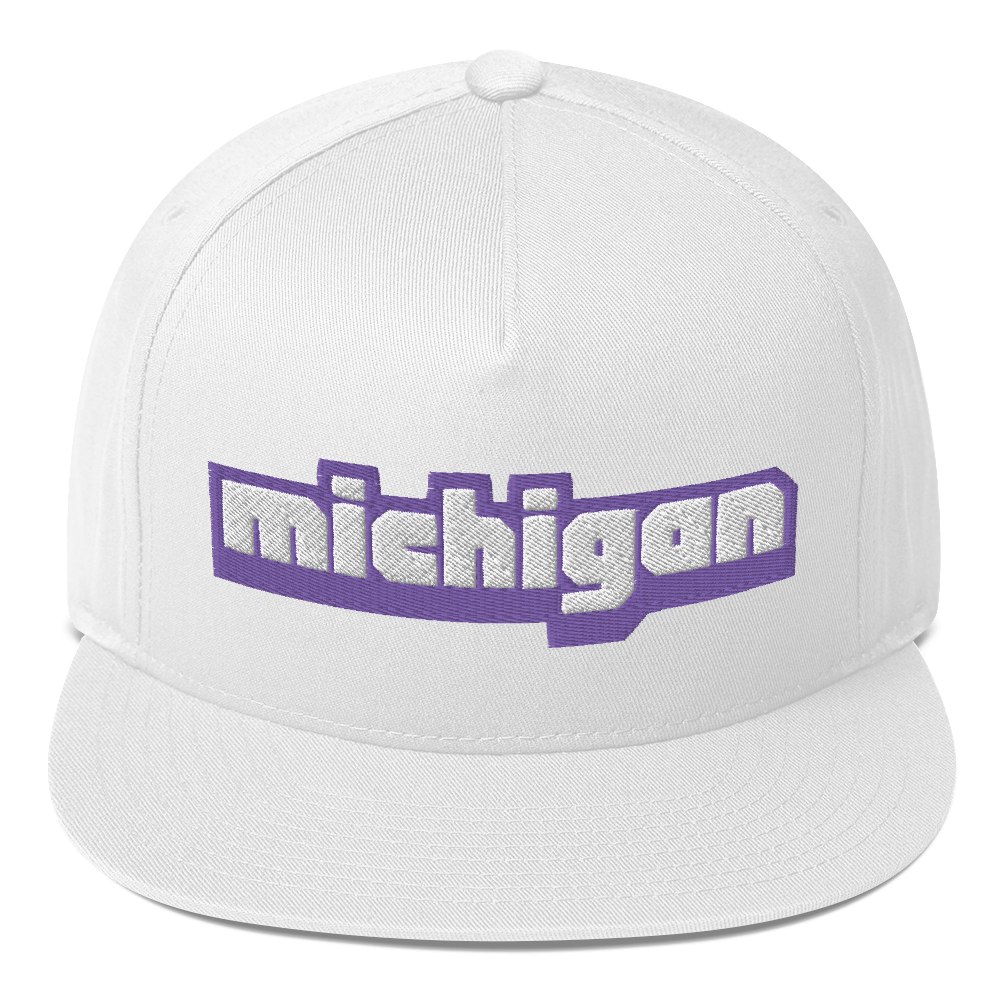 'Michigan' Flat Bill Snapback (Livestreaming Parody)