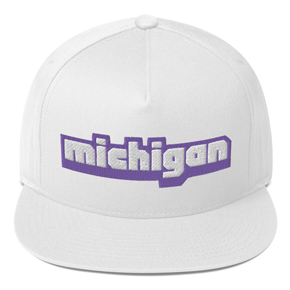 'Michigan' Flat Bill Snapback (Livestreaming Parody)