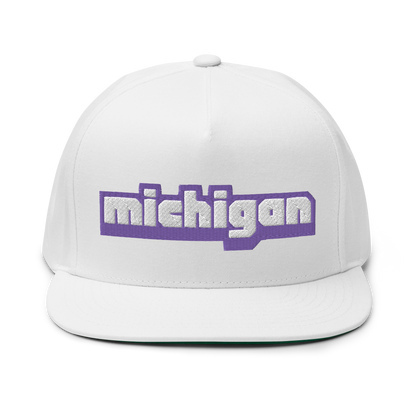 'Michigan' Flat Bill Snapback (Livestreaming Parody)