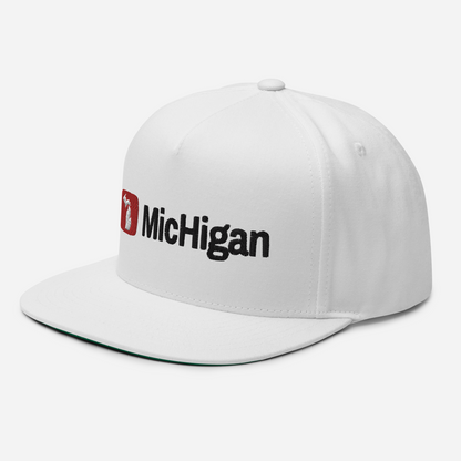 'Michigan' Flat Bill Snapback (Video Sharing Parody)