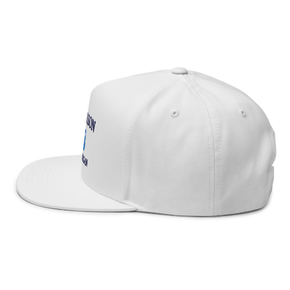 'Jackson Michigan' Flat Bill Snapback (w/ Michigan Outline)