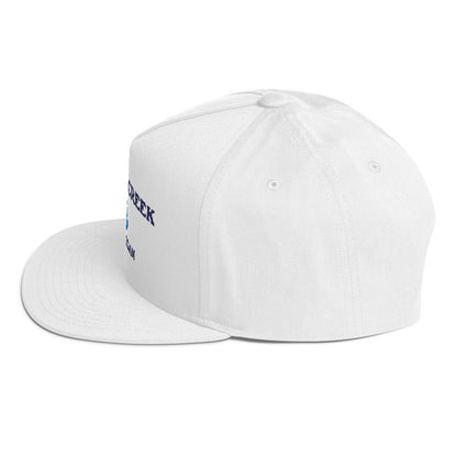 'Battle Creek Michigan' Flat Bill Snapback (w/ Michigan Outline)