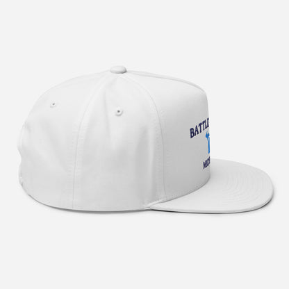 'Battle Creek Michigan' Flat Bill Snapback (w/ Michigan Outline)