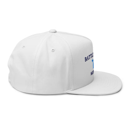 'Battle Creek Michigan' Flat Bill Snapback (w/ Michigan Outline)