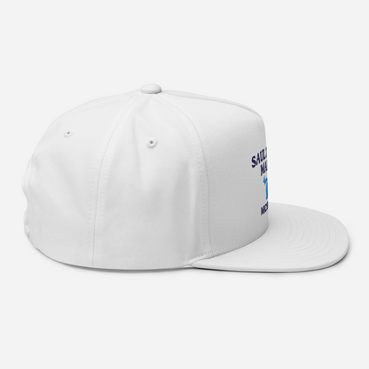 'Sault Ste. Marie' Flat Bill Snapback (w/ Michigan Outline)