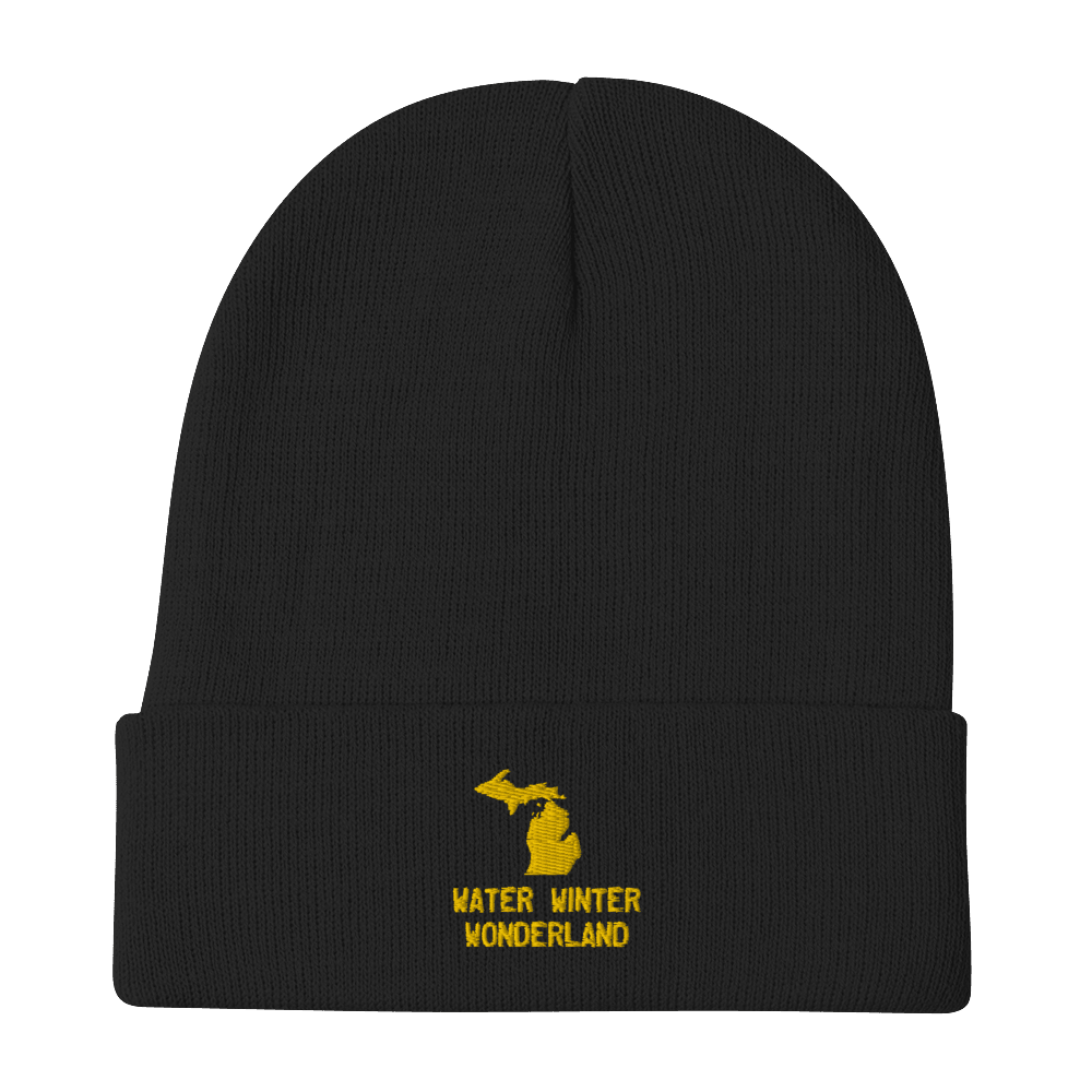 'Water Winter Wonderland' Michigan Beanie - Circumspice Michigan