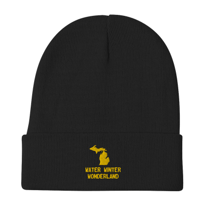 'Water Winter Wonderland' Michigan Beanie - Circumspice Michigan