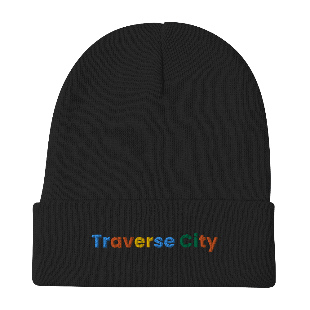 'Traverse City' Winter Beanie (Search Engine Parody) - Circumspice Michigan