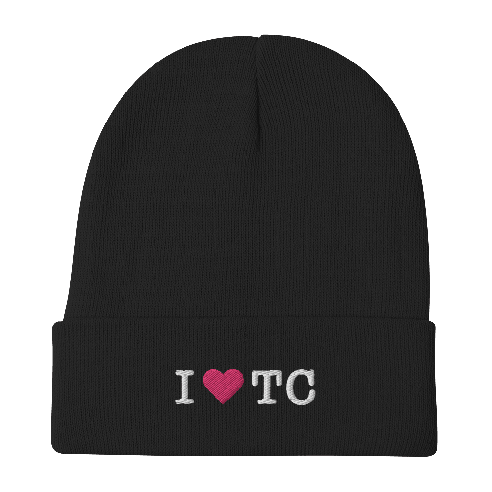 Traverse City 'I ❤️ TC' Winter Beanie - Circumspice Michigan