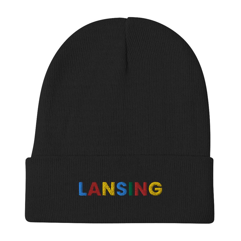 'Lansing' Winter Beanie (Search Engine Parody) - Circumspice Michigan