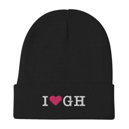 Grand Haven 'I ❤️ GH' Winter Beanie - Circumspice Michigan