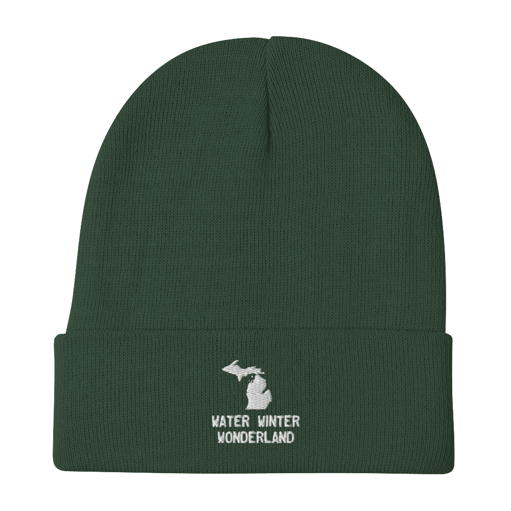 'Water Winter Wonderland' Michigan Beanie - Circumspice Michigan