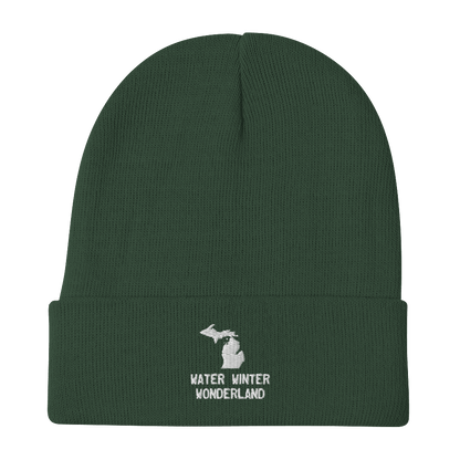 'Water Winter Wonderland' Michigan Beanie - Circumspice Michigan