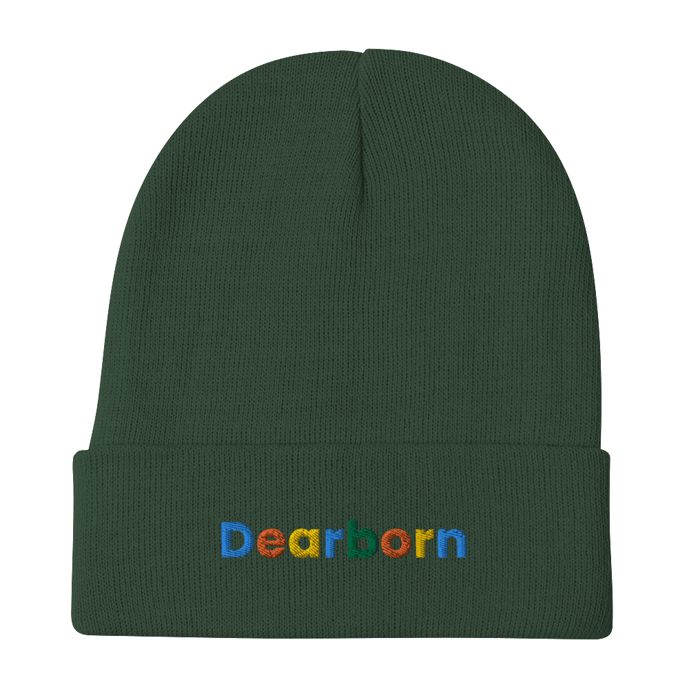 'Dearborn' Winter Beanie (Search Engine Parody) - Circumspice Michigan