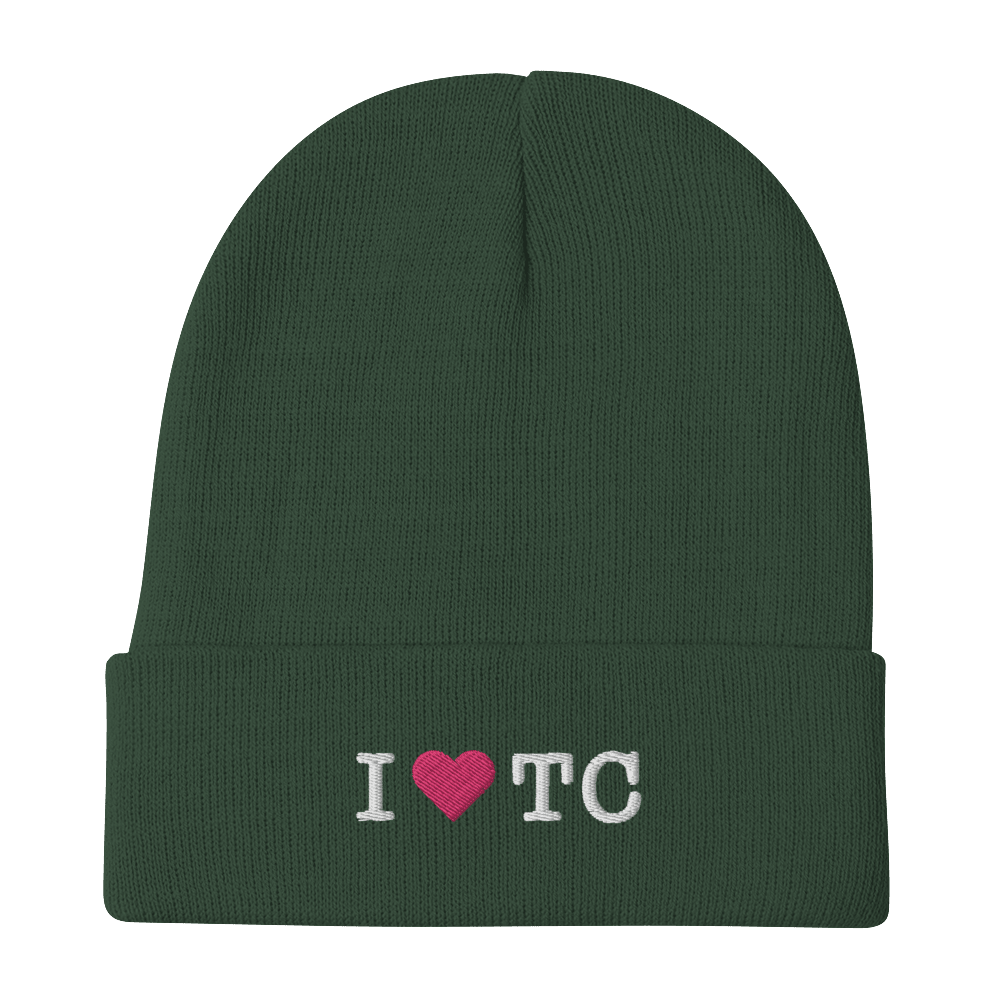 Traverse City 'I ❤️ TC' Winter Beanie - Circumspice Michigan