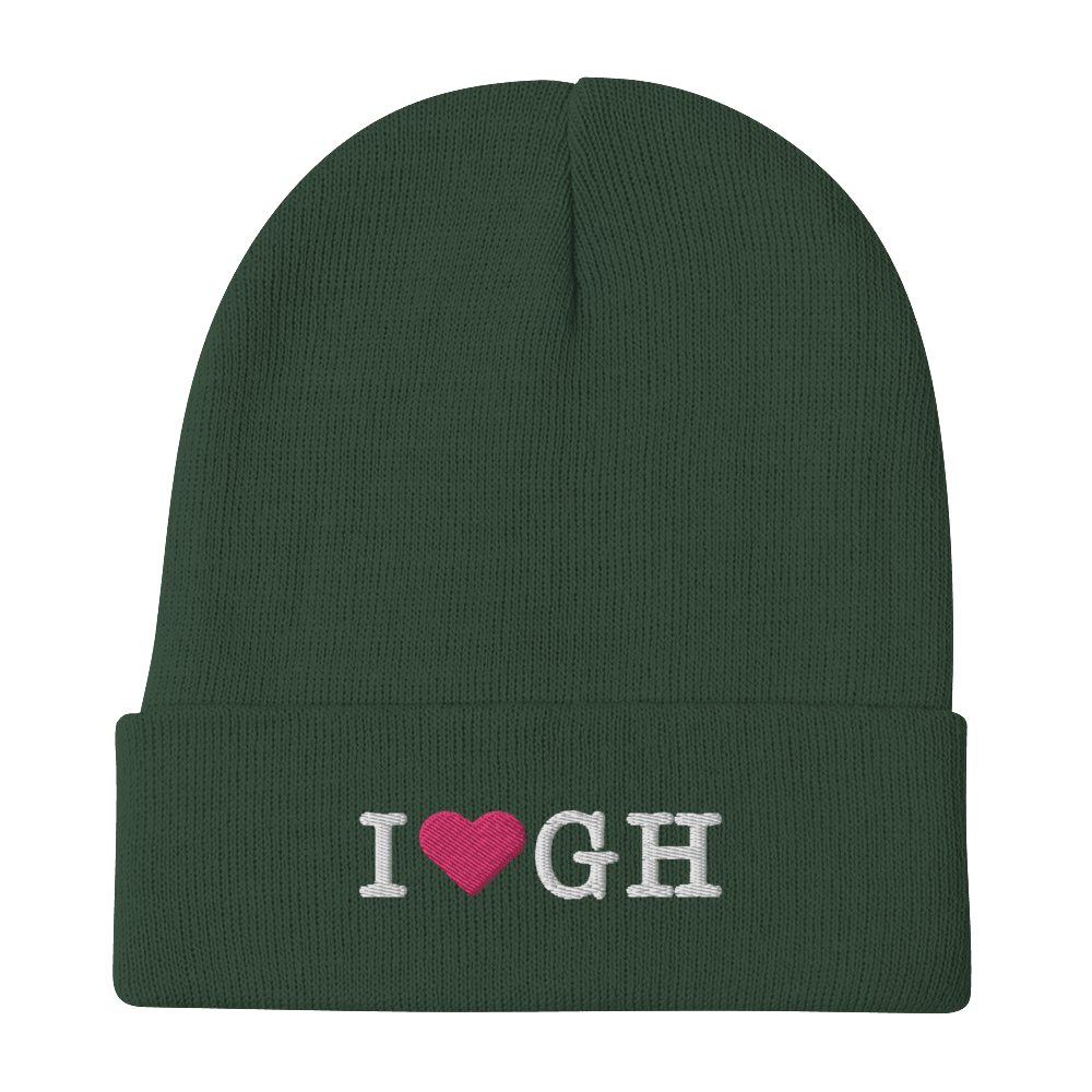 Grand Haven 'I ❤️ GH' Winter Beanie - Circumspice Michigan