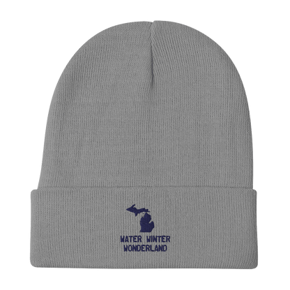 'Water Winter Wonderland' Michigan Beanie - Circumspice Michigan