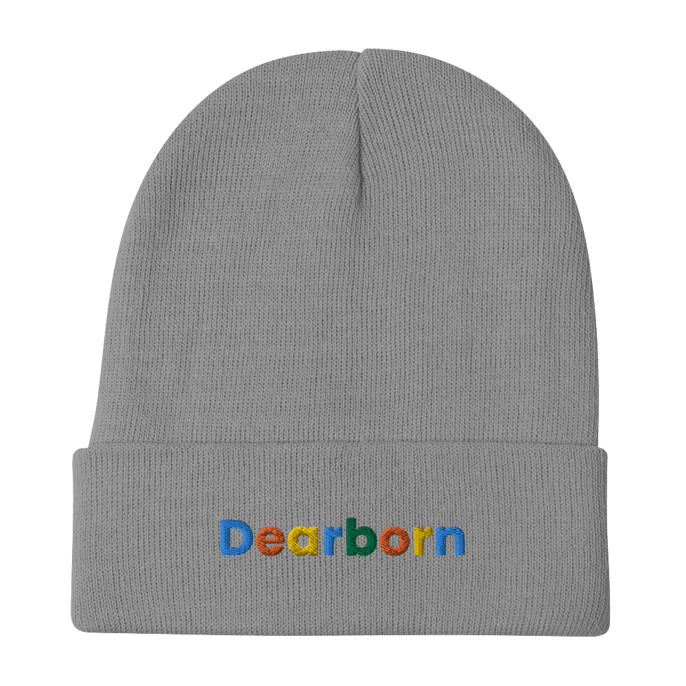 'Dearborn' Winter Beanie (Search Engine Parody) - Circumspice Michigan