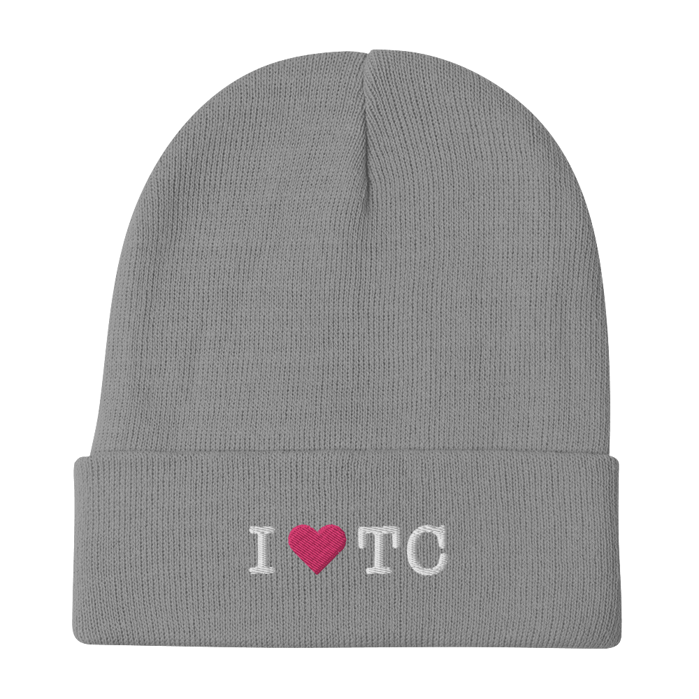 Traverse City 'I ❤️ TC' Winter Beanie - Circumspice Michigan