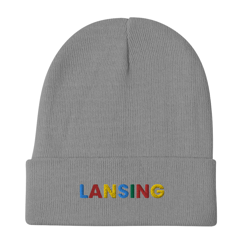 'Lansing' Winter Beanie (Search Engine Parody) - Circumspice Michigan