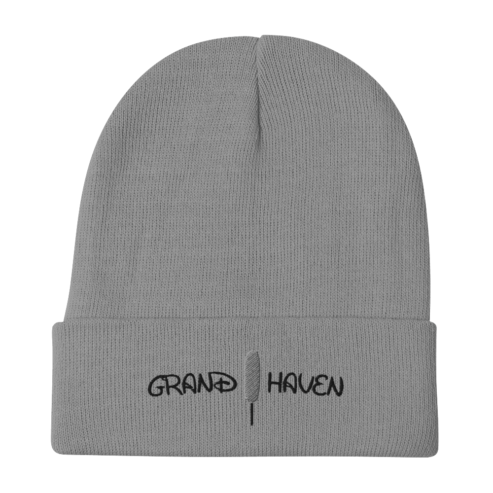 'Grand Haven' Winter Beanie (w/ Corn Dog) - Circumspice Michigan