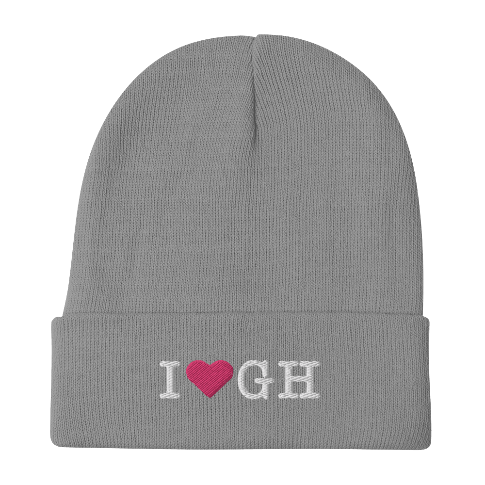 Grand Haven 'I ❤️ GH' Winter Beanie - Circumspice Michigan