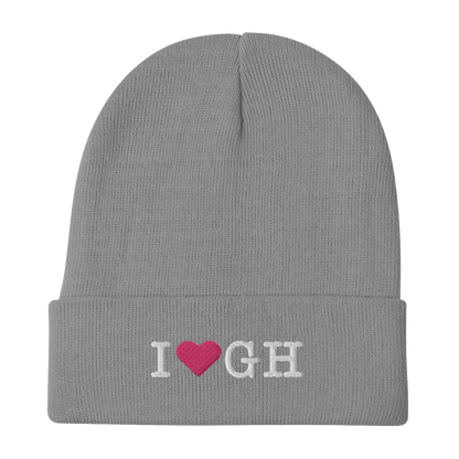 Grand Haven 'I ❤️ GH' Winter Beanie - Circumspice Michigan