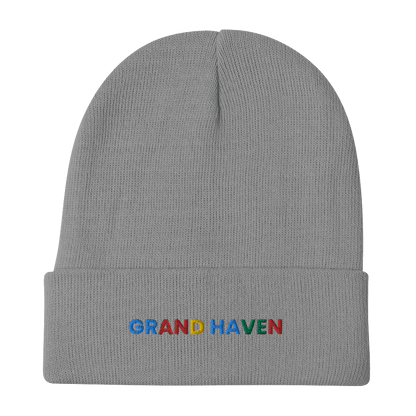 'Grand Haven' Winter Beanie (Search Engine Parody) - Circumspice Michigan