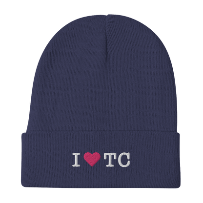 Traverse City 'I ❤️ TC' Winter Beanie - Circumspice Michigan