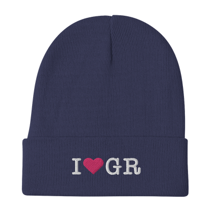 Grand Rapids 'I ❤️ GR' Winter Beanie - Circumspice Michigan