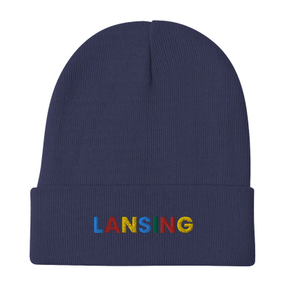 'Lansing' Winter Beanie (Search Engine Parody) - Circumspice Michigan