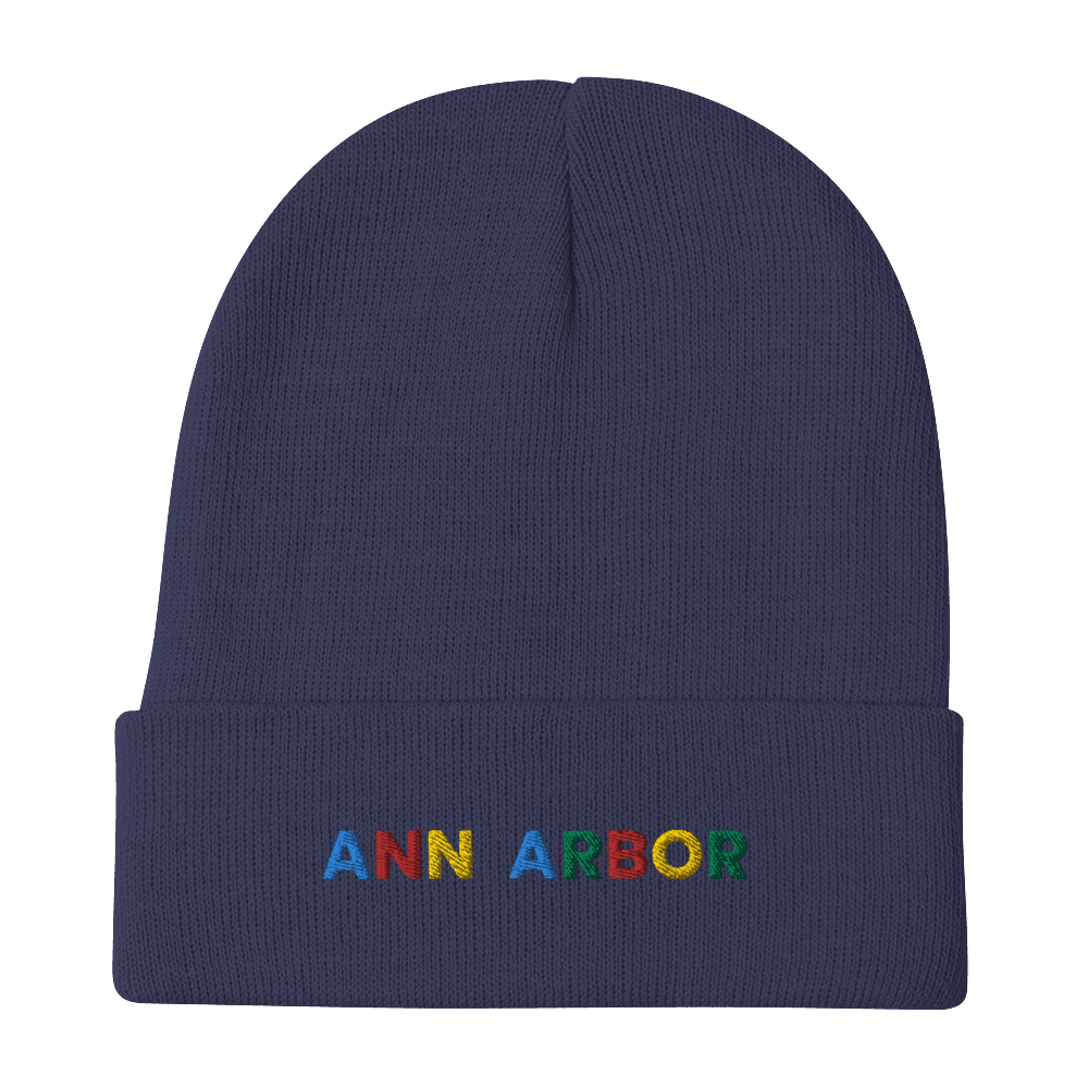 'Ann Arbor' Winter Beanie (Search Engine Parody) - Circumspice Michigan