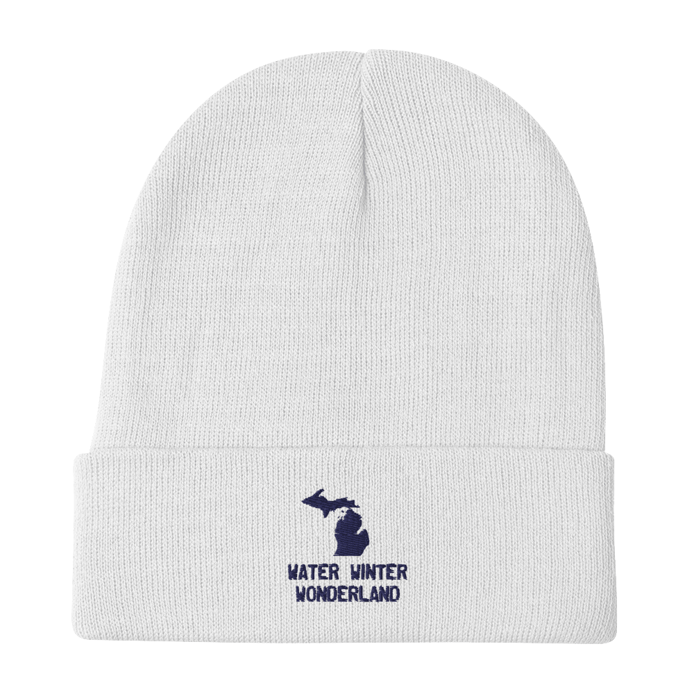 'Water Winter Wonderland' Michigan Beanie - Circumspice Michigan