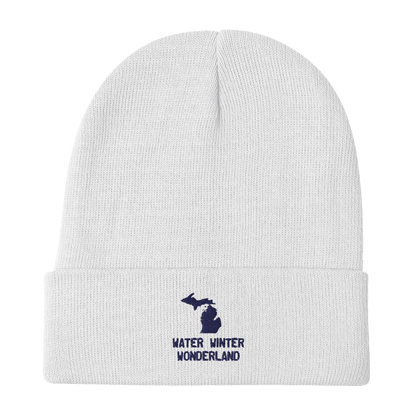 'Water Winter Wonderland' Michigan Beanie - Circumspice Michigan