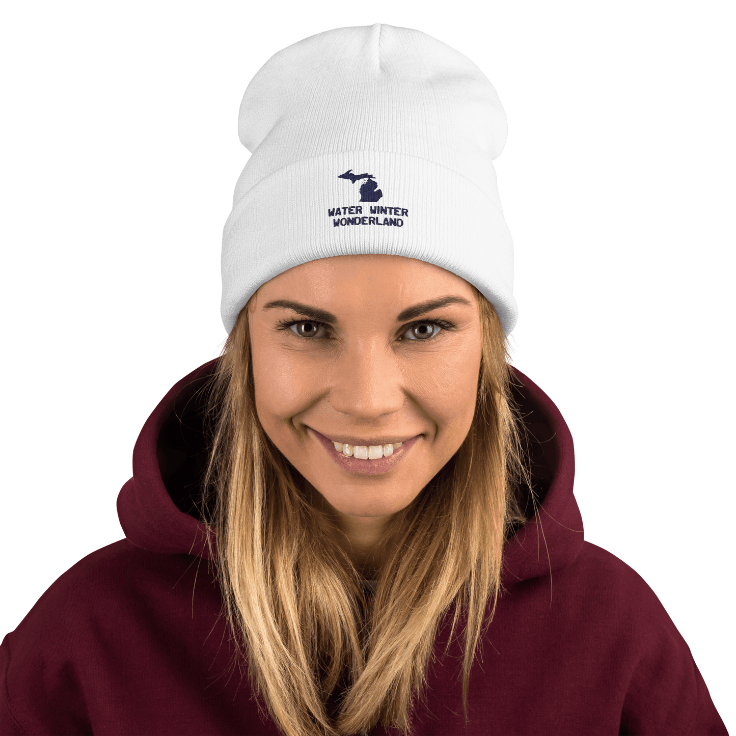 'Water Winter Wonderland' Michigan Beanie - Circumspice Michigan