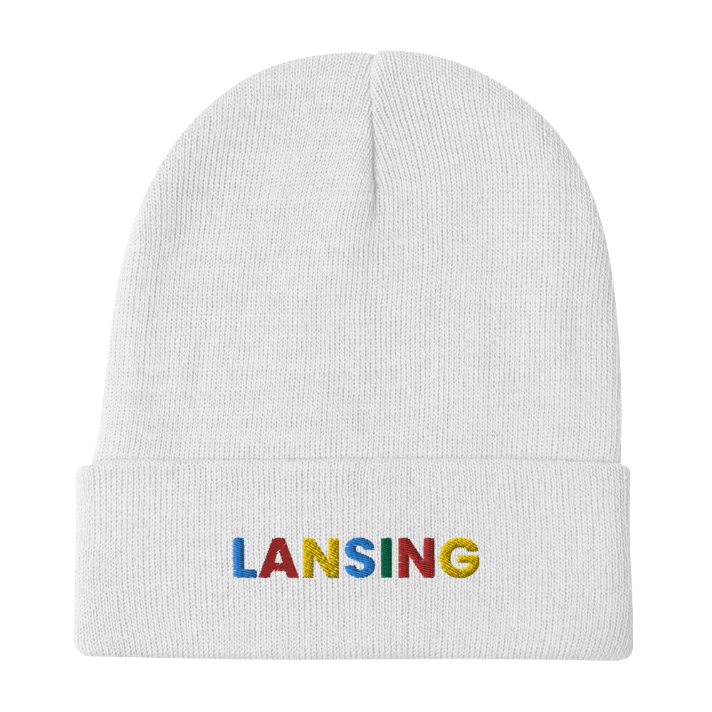 'Lansing' Winter Beanie (Search Engine Parody) - Circumspice Michigan