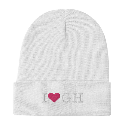 Grand Haven 'I ❤️ GH' Winter Beanie - Circumspice Michigan