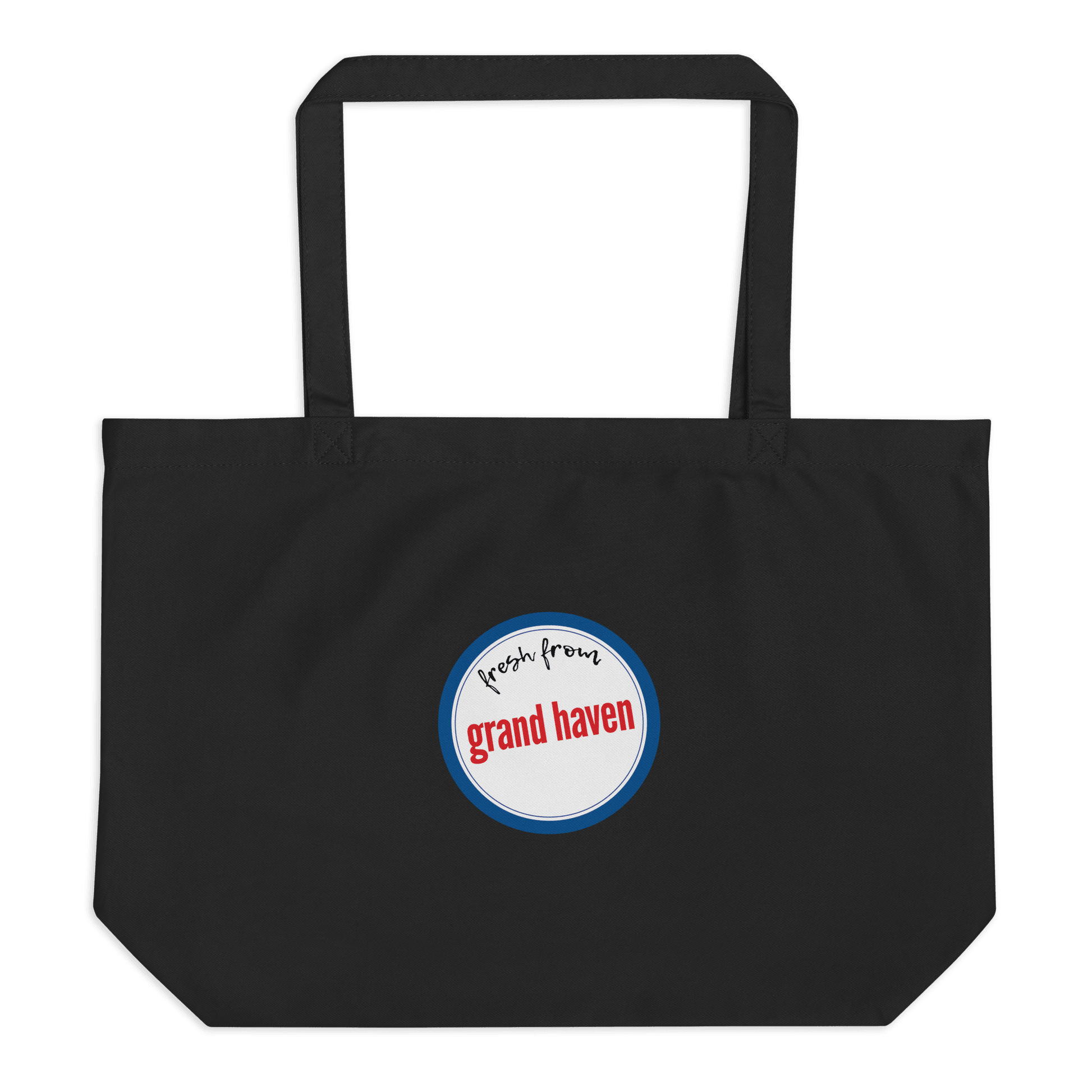 'Fresh From Grand Haven' Parody Large Everyday Tote - Circumspice Michigan