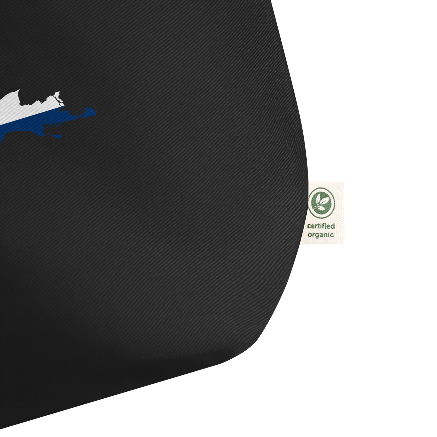 Michigan Upper Peninsula Large Tote Bag (w/ UP Finland Flag Outline)