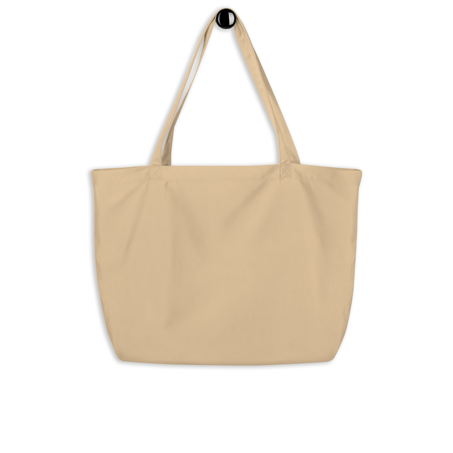 Michigan Upper Peninsula Large Tote Bag (w/ Orange UP Outline)