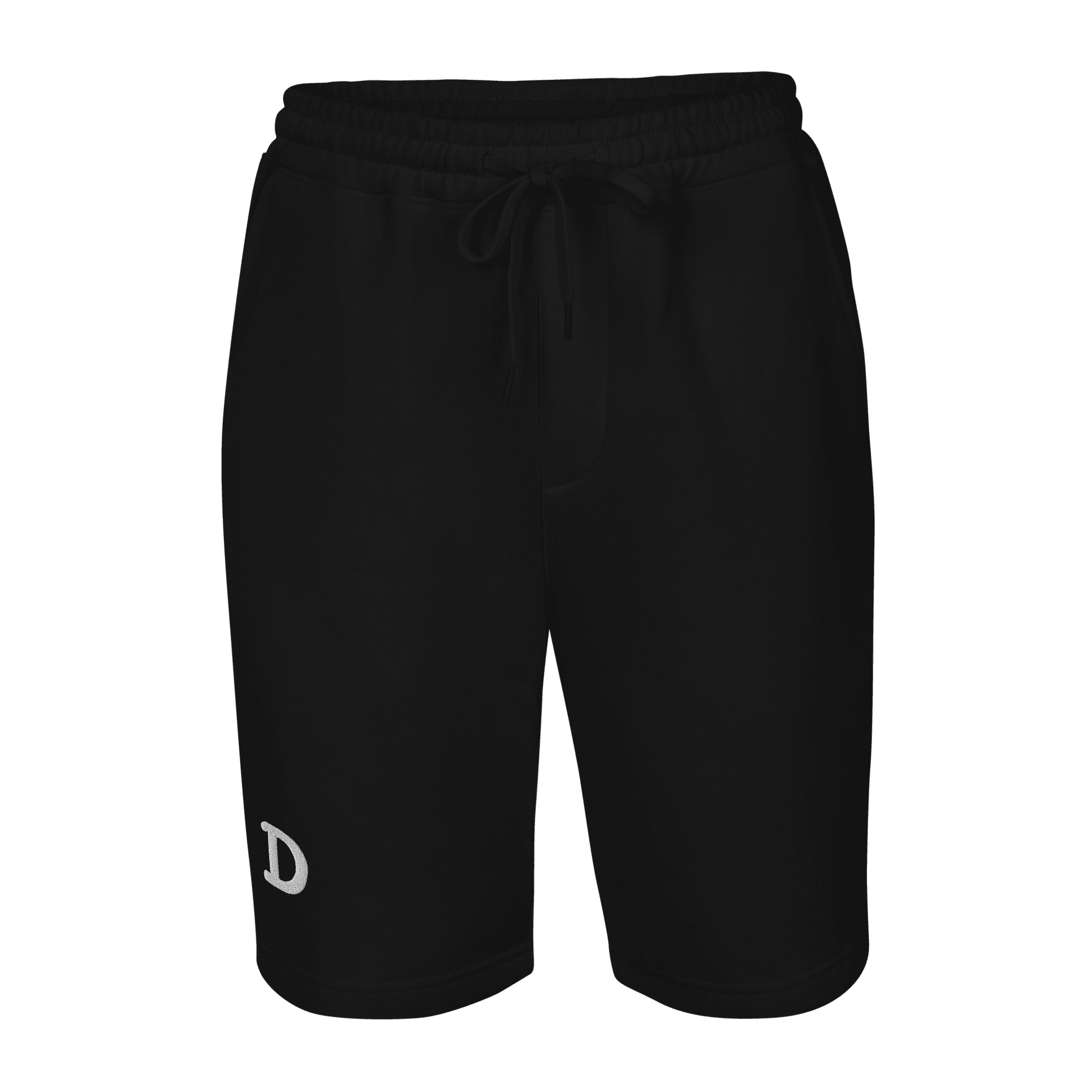 Detroit 'Old French D' Men's Shorts | Embroidered Fleece - Circumspice Michigan