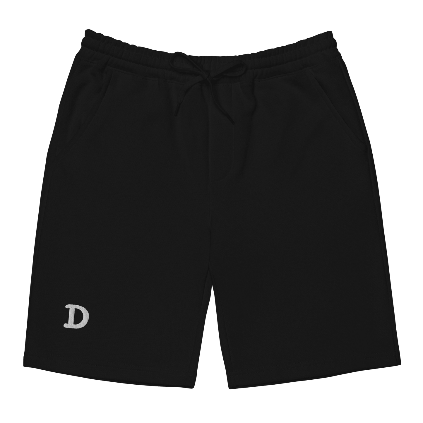 Detroit 'Old French D' Men's Shorts | Embroidered Fleece - Circumspice Michigan