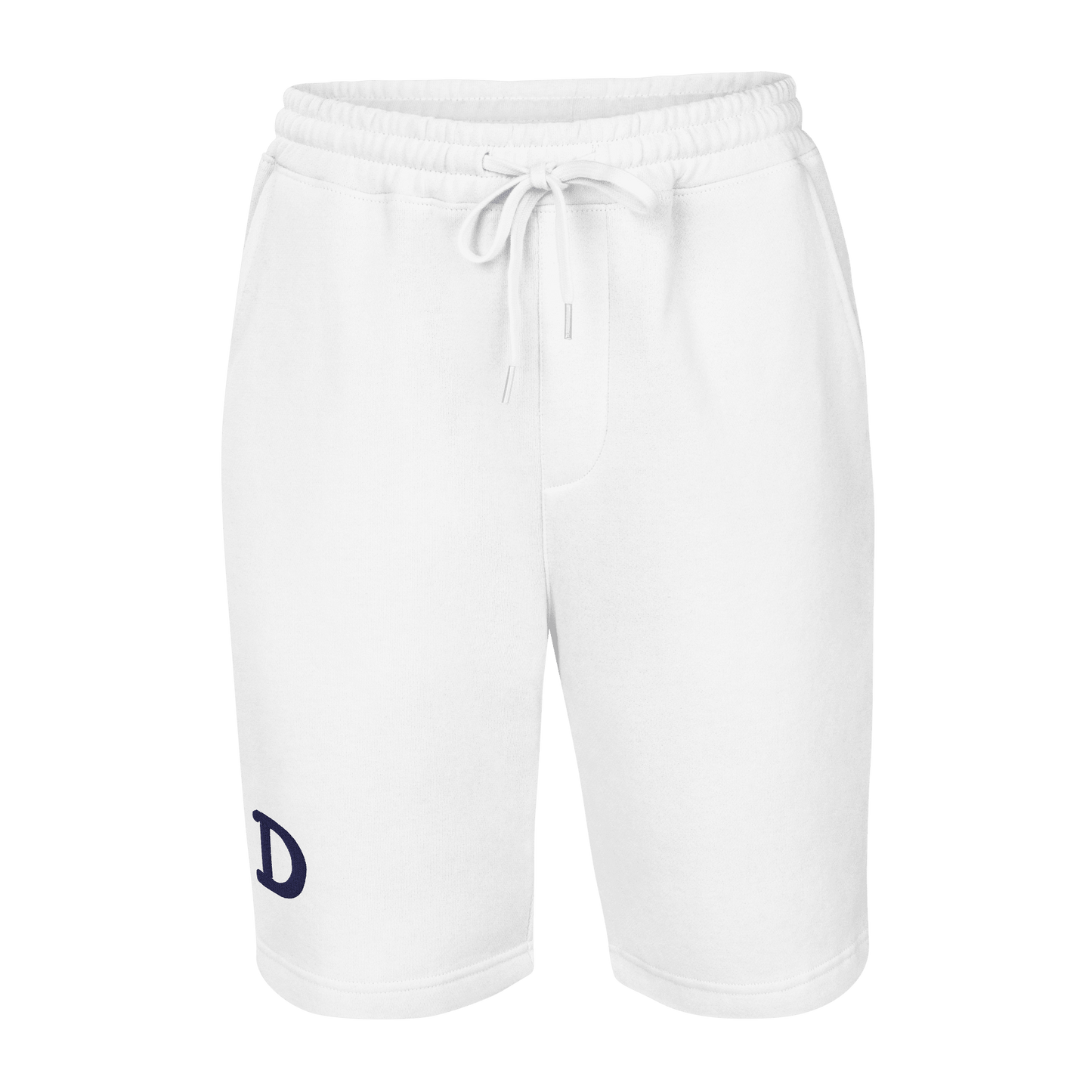 Detroit 'Old French D' Men's Shorts | Embroidered Fleece - Circumspice Michigan